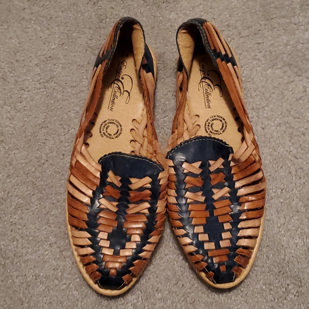 Woven Mexican shoes